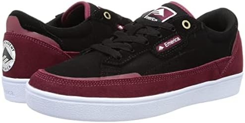 Emerica Men's Gamma x Independent Skate Shoe, Black/Red, 11.5 | Image 6