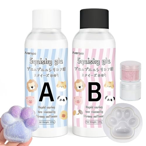 Anergoo Taba Squishy Making Kit - DIY Squishy Maker with 3