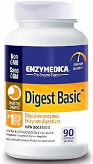 Enzymedica, Digest Basic, 90 Capsules, Dietary Supplement to Support Digestive Relief, Vegan, Gluten