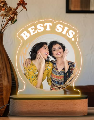 GIFTWALA I Personalized LED Table Photo Frame - Personalized Phot...