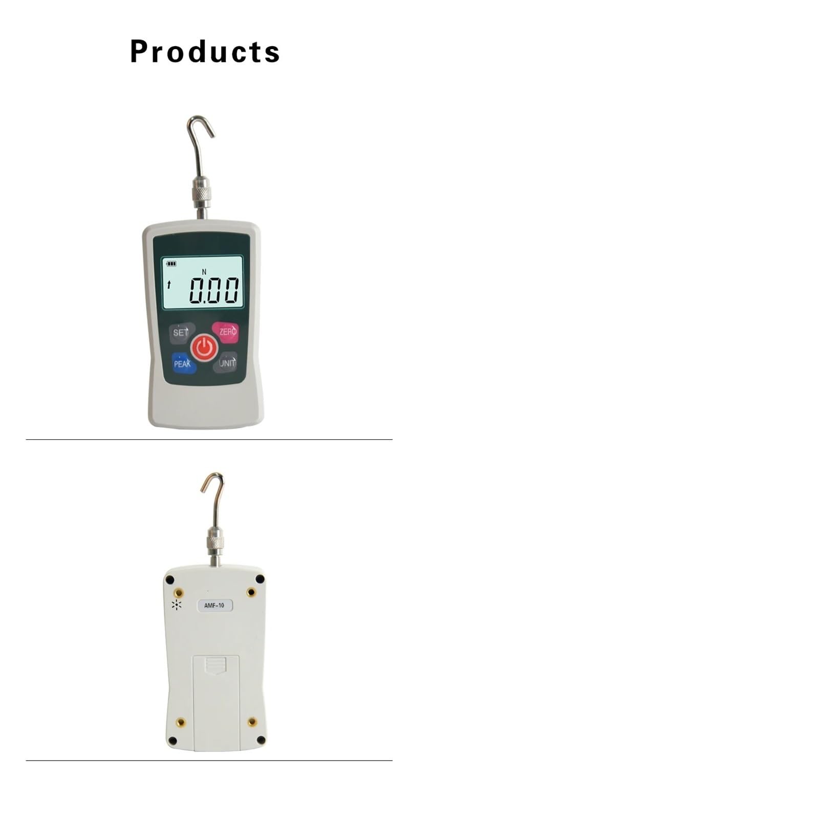 Dynamomètre de testeur Push Pull à jauge Force numérique avec capteur Cellule Charge pour la qualité(500n)