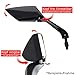 Juego de espejos retrovisores compatibles con Kymco Xciting 400I ABS, Cobra, Top...
