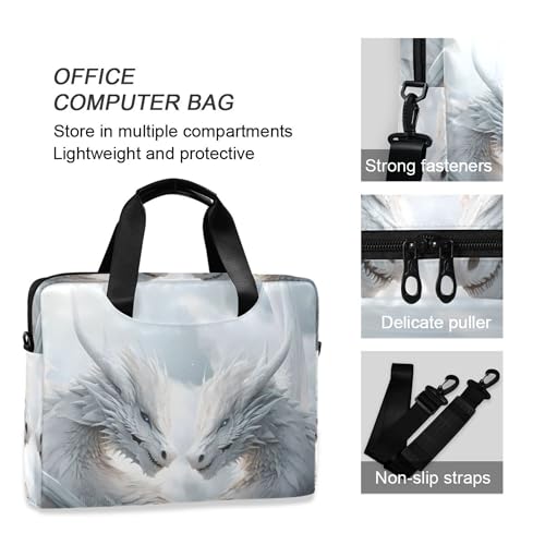 Funda maletín para portátil White Dragons Magic 13-15.6" miniatura 5