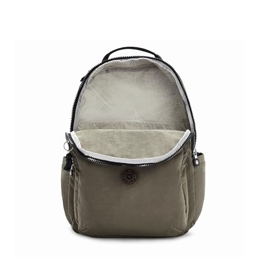 Image of Kipling Women's Seoul Extra Large 17 inch Laptop Backpack, Durable, Roomy with Padded Shoulder Straps, Built-In Protective Sleeve
