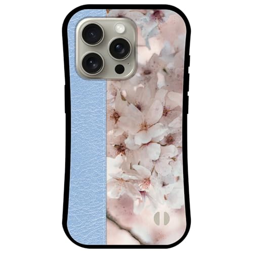 iPhone 17 Pro Max 用 ケース MagSafe 対応 カバー アクリル TPU Qi充電 吸着 磁石 マグネット 耐衝撃 バンパー ワイヤレス充電 マグセーフ アイフォン17プロマックス ifa040-y 桜 さくら