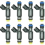 Inyector Boquilla 8 Inyectores De Combustible 12580426 25326903 para GMC para Chevrolet 5.3L Flex Fuel Inyector Combustible