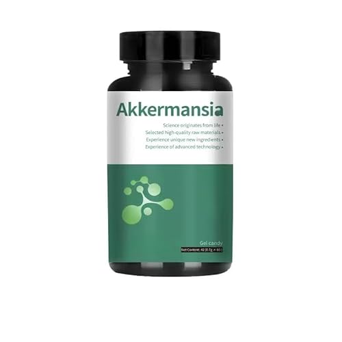 eqjrpo A. kkermansia probiotico, contiene fibre prebiotiche, probiotico per uomini e donne supporta la digestione e la salute intestinale, aumenta il GLP-1, vegano