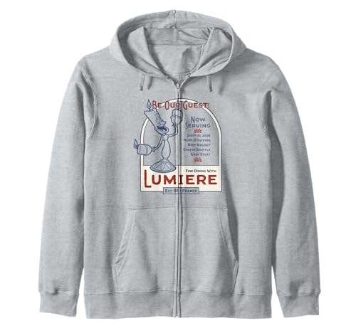 Sweat Disney la Belle et la Bête Lumière idéal pour vos soirées cinéma cocooning