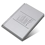 New A1189 Laptop Battery for Apple MacBook Pro 17-inch Series A1151 A1212 A1261 A1229 MA458 MA458/A MA458G/A MA458J/A MA092 MA611 MB166B (Small, Silver)