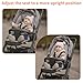 2 Pack Stroller Seat Adjustment Strap Universal Upright Stroller Seat Adjustment Strap 59‘’ x 1.5‘’ Stroller Back Support Tension Adjustment Strap for Babyzen Yoyo Pushchairs