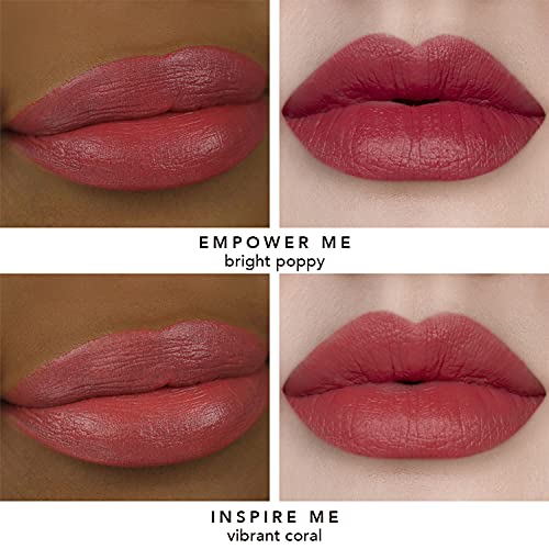 Jouer Blush & Bloom Cheek + Lip Duo - Hydrating Cream Blush Stick For Cheek And Lip Tint - Moisturizing Rose Hip And Squalane Oil Formula, Inspire #TOP3