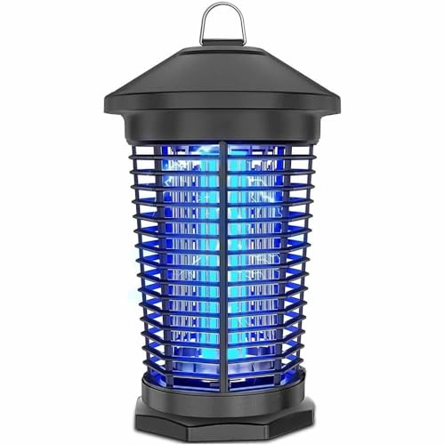 Bug Zapper Large Coverage 1/2 Acre, Weatherproof, Light Sensor, Mosquito Fly Trap Zapper Killer...