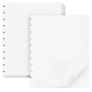 VOKOY 120 Blatt A4 Punktraster Nachfüll-Inlays
