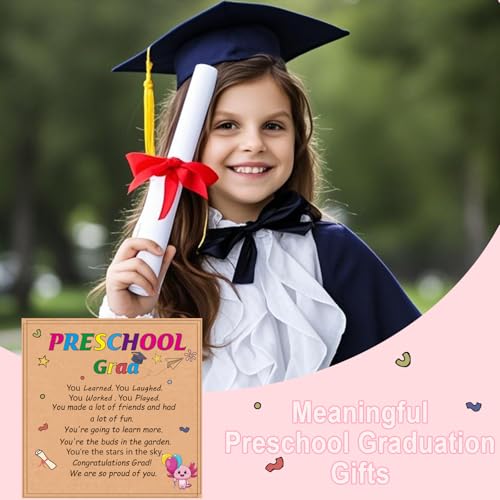 P. BLAKE Kindergarten Preschool Graduation Gifts for Girls Kids, Adjustable Axolotl Charm Bracelet 2025 Grade Grad Jewelry Gifts4