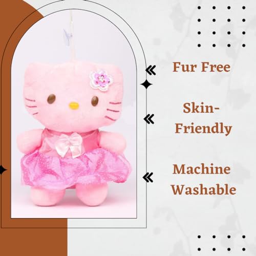 Image of Cute Hello Kitty Stuff Soft Toys Figure, Plush Stuffed Doll for Kids (20 cm).