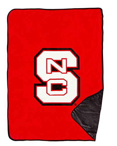 Dormitory 101 NC State University Wolfpack Premium Quality Plush Fleece Blanket - X Large 60 X80 . Fits Queen or Twin XL Bedding. Great Gifts