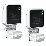 Outlet Wall Mount for Blink Sync Module 2, Mount Bracket Holder for Blink Outdoor Camera No Messy Wires Outdoor and Indoor Home Security Camera Mount with Short Cable (2 Pack)