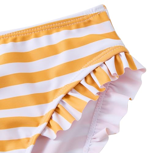 Image of Toddler Girls Swimsuit Rash Guard Sets 2-Piece Bathing Suits UPF 50+ Summer Kids Swimwear 2-7T