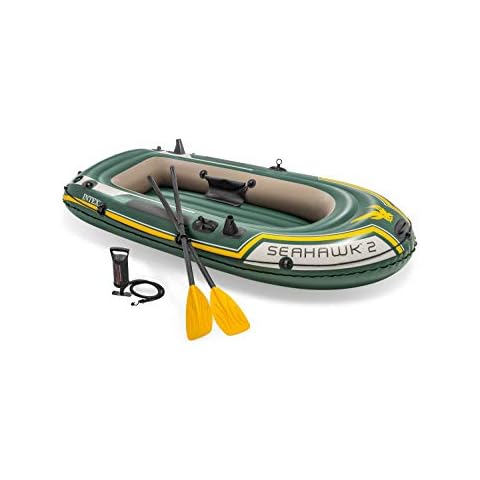 Intex Seahawk 2 Set Schlauchboot - 236 x 114 x 41 cm - 3-teilig - Mehrfarbig Cover