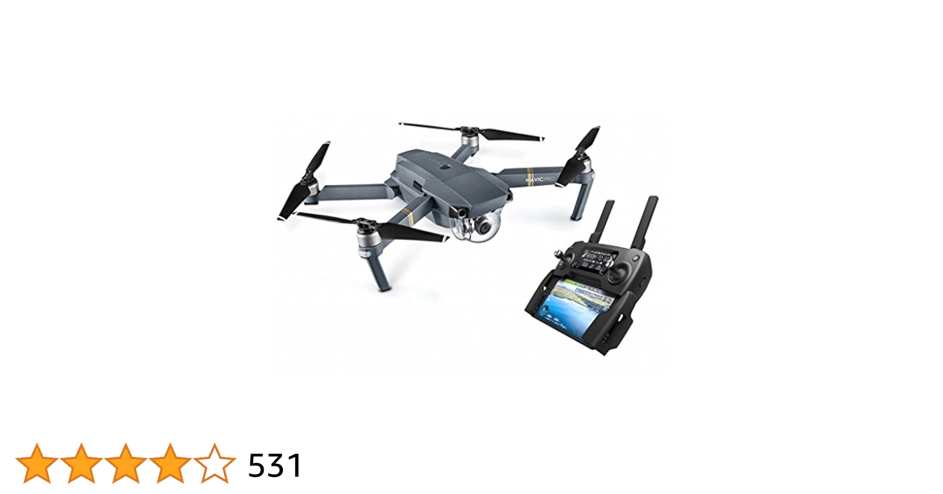 DJI - Mavic Pro Drone | Portable & Foldable Quadcopter Drone