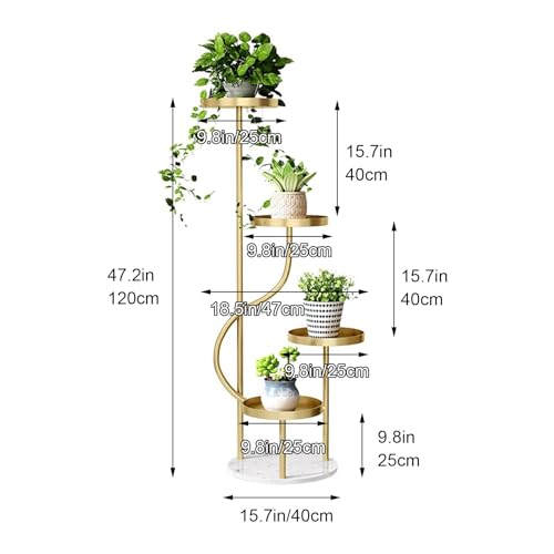 Support à plantes moderne étagère pour pots de fleurs de bureau - 5