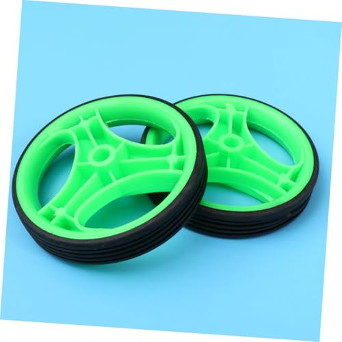 GALPADA Set de Ruedas de Entrenamiento para Bicicleta con Soporte de 12-20 Pulgadas, Ruedas Auxiliares Silenciosas en Verde para Estabilidad y Aprendizaje miniatura 3