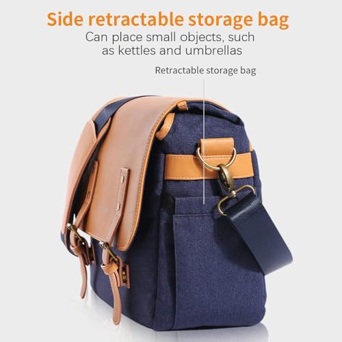 Image of K& F Concept Retro Compact Outdoor Camera Shoulder Bag (KF13.062V1)