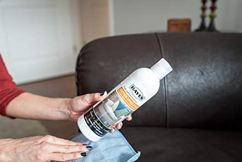 Bayes Premium High Performance Non Toxic Leather Upholstery Cleaner and Conditioner - 16 Ounce - Prevents Drying, Cracking or Fading of Leather Couches, Car Seats, Shoes, and Purses - Thumbnail 5