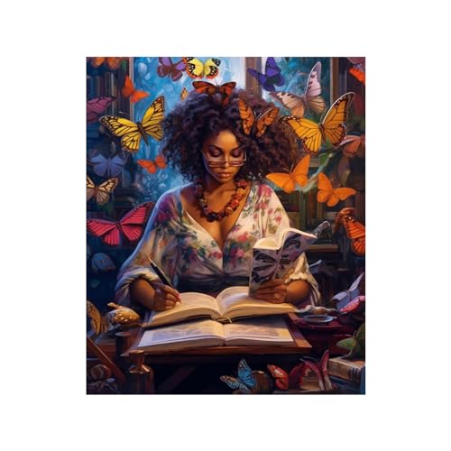 Toile femme africaine abstraite noir et or pour sublimer l'ambiance de votre salon moderne