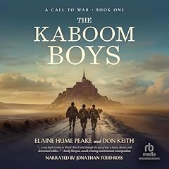 The Kaboom Boys Audiolibro Por Don Keith, Elaine Hume Peake arte de portada