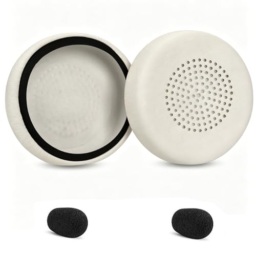 Coussinets de rechange pour Plantronics Voyager Focus UC B825 blancs