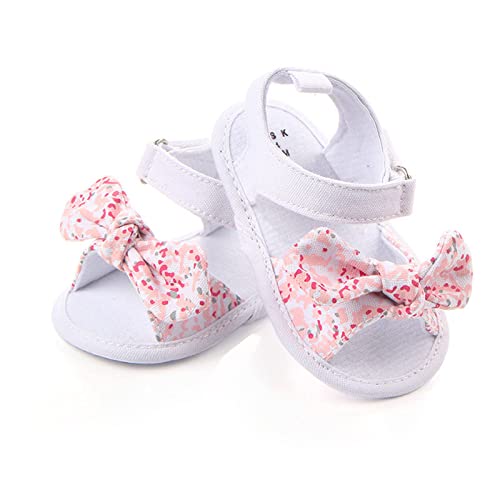 Soft Anti-Slip Sole Infant Baby Sandals Summer Casual Beach Rubber Shoes Bowknot Princess Dress Outdoor Shoes2