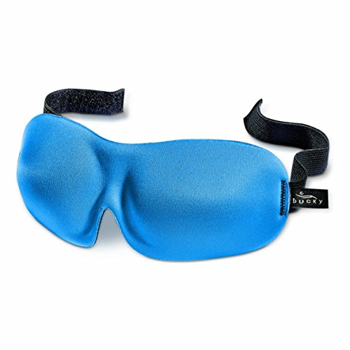 Bucky 40 Blinks No Pressure Eye Mask for Travel & Sleep, French Blue, One Size