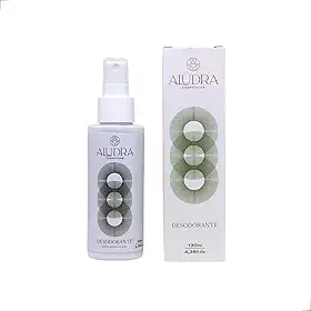 Desodorante Sem Alumínio, Natural e Vegano com Óleos Essenciais - Não Mancha Roupas, Spray, Dura 2 Meses -130ml