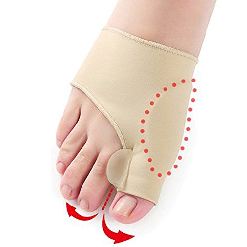 (2 Pairs) Bunion Corrector & Bunion Relief Bunion Splint Bunion Corrector - Big Toe Straightener - Corrector Bunion for Sport - Bunion Socks for Hallux Valgus Bunion Pain Relief
