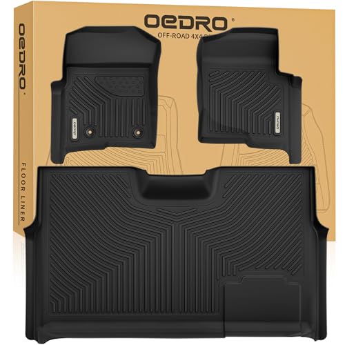 Image of OEDRO Floor Mats Fit for 2010-2014 Ford F-150 SuperCrew /Crew Cab