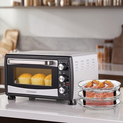 3 Grilles empilables en inox pour Air Fryer