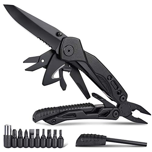 Father's Day Gifts for Dad Men, Multitool Knife Camping Accessories, 16 in 1 Multi Tool Pocket Folding Knives Fishing Hiking Survival Tools, Cool Gadgets for Men Husband Women from Wife Daughter Son