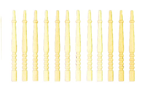 Classics Dolls House Miniature DIY Builders Timber Merchants 1:12 Scale Staircase Spindles Balusters
