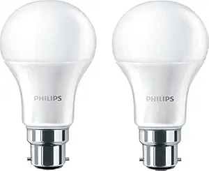 PHILIPS b22d LED Bulb, (Golden Yellow, 7W) Pack of 2