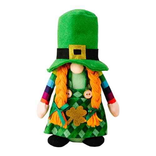 Decoración del día de San Patricio para mujeres y niños, adornos para el hogar, cocina, oficina, cafetería, decoración de fiesta