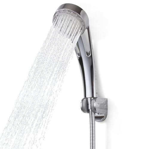 Cabezal de Ducha Portátil LED 3 Modos Alta Presión Cromo miniatura 2