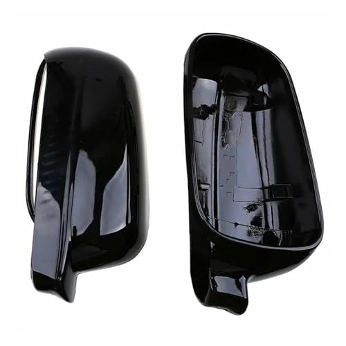 Coques rétroviseurs Volkswagen Golf 4 clipsables anti rayures noir laqué