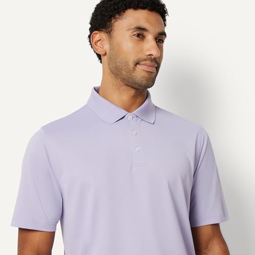 Image of Amazon Essentials Men's Regular-Fit Quick-Dry Short-Sleeve Golf Polo Shirt