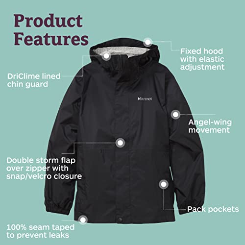 MARMOT Boys' Kid's Precip Eco Jacket4