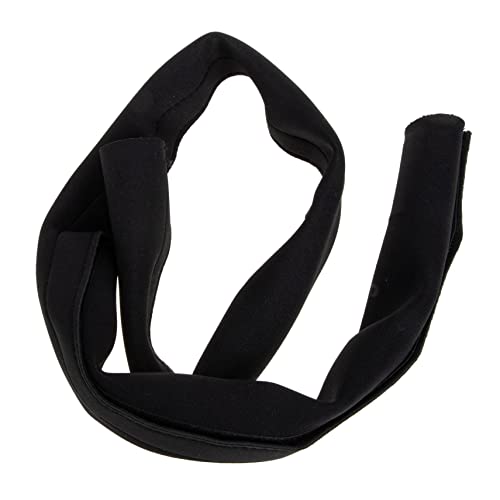 Cable Management Sleeve para cables de computadora, organizador de cables flexible de neopreno para escritorio, ocultador de cables bajo escritorio, negro