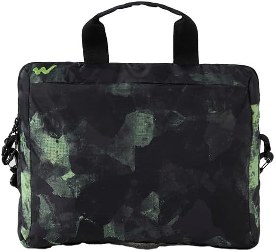 Wildcraft Polyester Icon Sling Bag/Messenger Bag/Cross Body Bag for Mens & Womens (Granit_Blk)