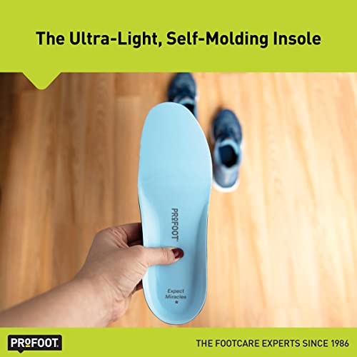 PROFOOT Original Miracle Insoles for Women (Sizes 6-10) – Self-Molding Ultra Light Memory Foam Shoe Inserts for Comfort & Support4