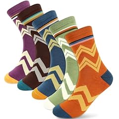 5 Pack-colorful Wave Stripe