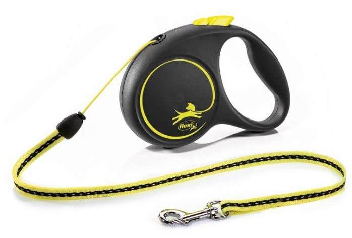 FLEXIFun Neon Dog Leash Retractable Cord - Small - 16ft - Pack of 1